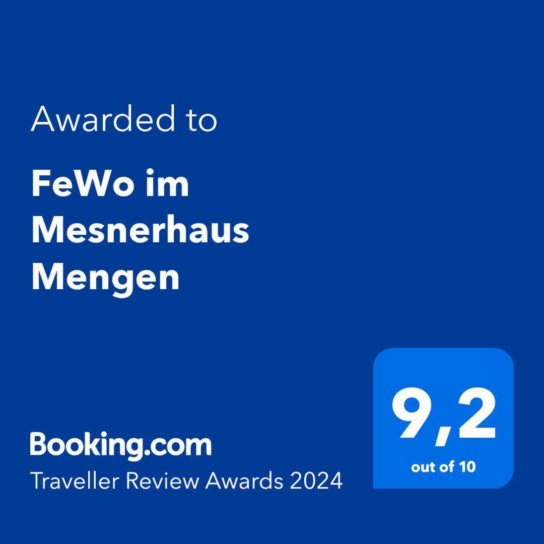 Fewo Im Mesnerhaus Mengen Εξωτερικό φωτογραφία